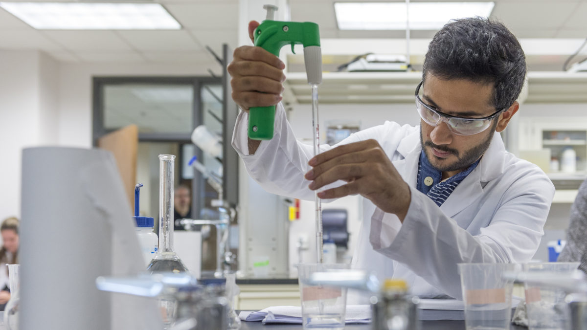 image of pharmacy student