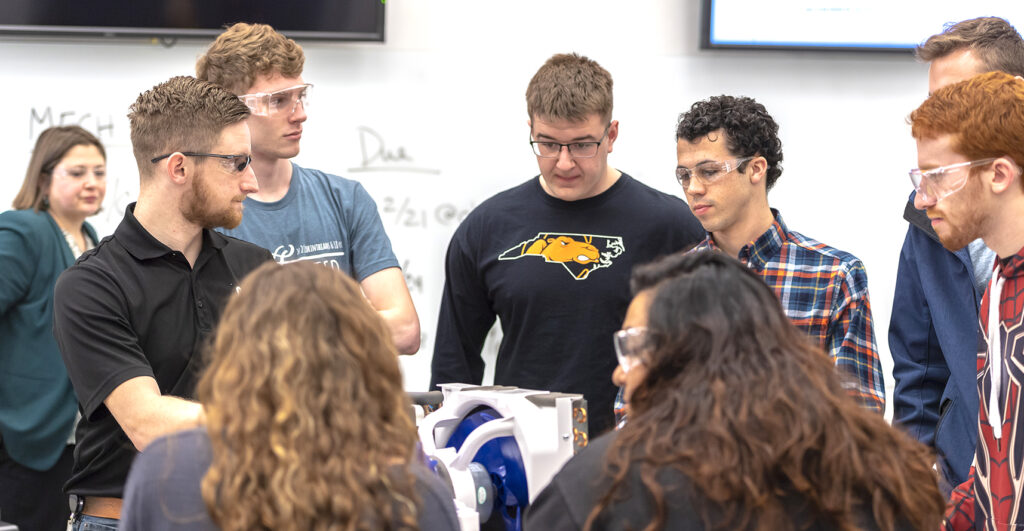 image of engineering students