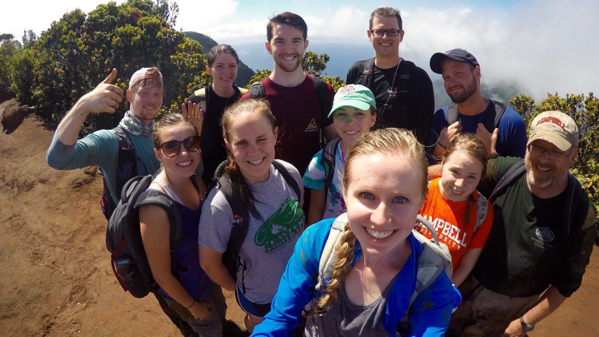 Campbell students studying abroad