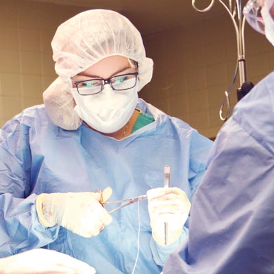 image of medical student