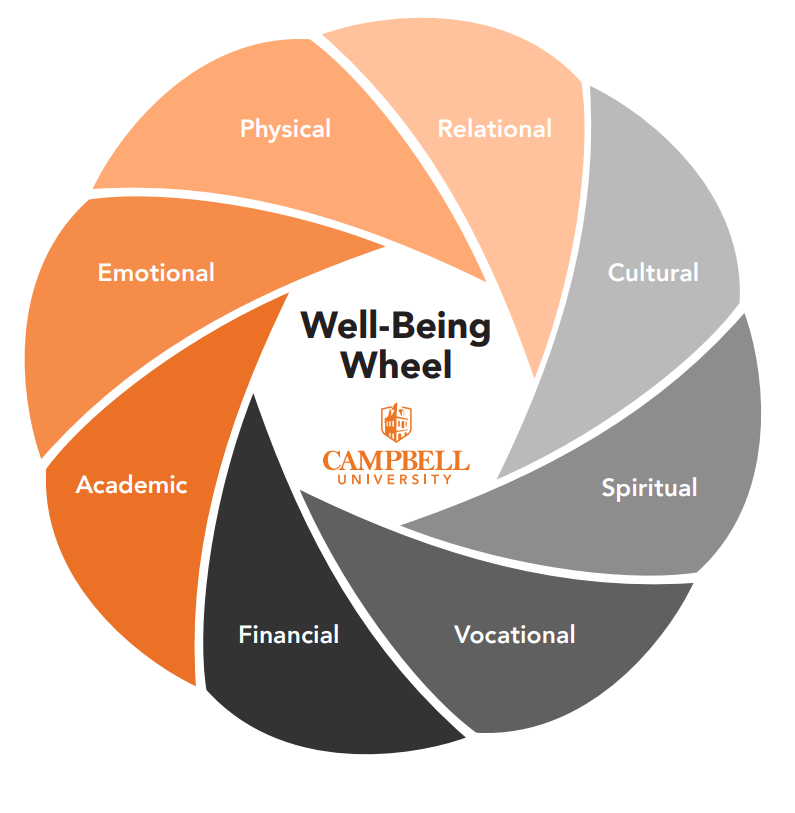 image of the well-being wheel 2021